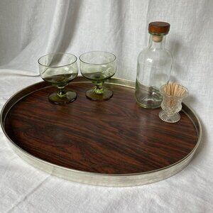 Vintage MCM Drink Tray